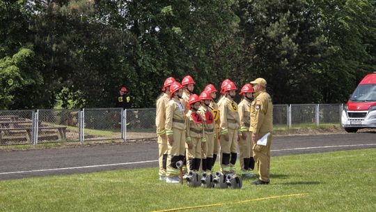 Pow. włodawski. Powiatowe zawody sportowo-pożarnicze młodzieżowych drużyn pożarniczych w Dubecznie [GALERIA ZDJĘĆ]