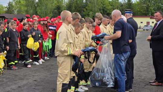 Pow. włodawski. Powiatowe zawody sportowo-pożarnicze młodzieżowych drużyn pożarniczych w Dubecznie [GALERIA ZDJĘĆ]