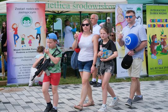 Chełm. Kolorowy Dzień Dziecka w Kumowej Dolinie cz. II [GALERIA ZDJĘĆ]