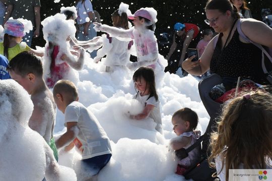 Krasnystaw. Dzień Dziecka z Cersanit - dużo atrakcji i szaleństwo podczas piana party [GALERIA ZDJĘĆ]