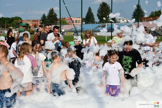 Krasnystaw. Dzień Dziecka z Cersanit - dużo atrakcji i szaleństwo podczas piana party [GALERIA ZDJĘĆ]
