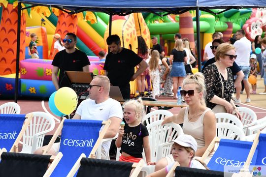 Krasnystaw. Dzień Dziecka z Cersanit - dużo atrakcji i szaleństwo podczas piana party [GALERIA ZDJĘĆ]