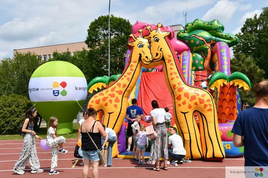 Krasnystaw. Dzień Dziecka z Cersanit - dużo atrakcji i szaleństwo podczas piana party [GALERIA ZDJĘĆ]