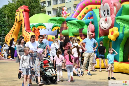 Krasnystaw. Dzień Dziecka z Cersanit - dużo atrakcji i szaleństwo podczas piana party [GALERIA ZDJĘĆ]