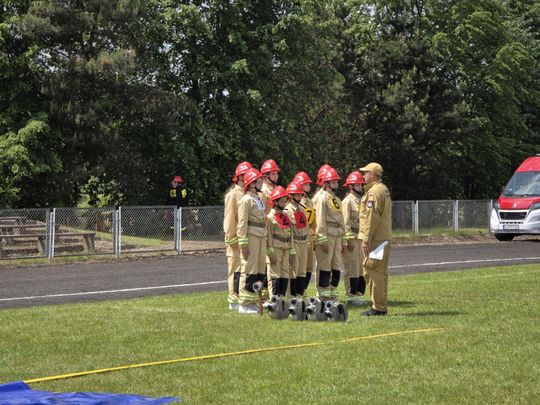 Pow. włodawski. Powiatowe zawody sportowo-pożarnicze młodzieżowych drużyn pożarniczych w Dubecznie [GALERIA ZDJĘĆ]