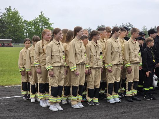 Pow. włodawski. Powiatowe zawody sportowo-pożarnicze młodzieżowych drużyn pożarniczych w Dubecznie [GALERIA ZDJĘĆ]
