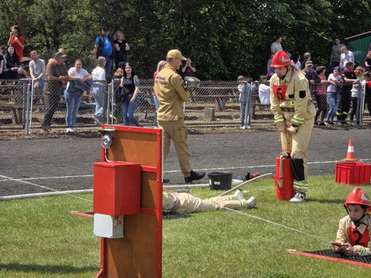 Pow. włodawski. Powiatowe zawody sportowo-pożarnicze młodzieżowych drużyn pożarniczych w Dubecznie [GALERIA ZDJĘĆ]