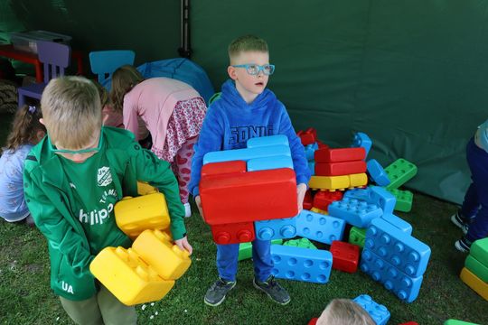 Chełm. Radosny Dzień Dziecka w Przedszkolu Miejskim nr 15 [GALERIA ZDJĘĆ]