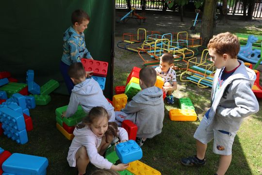 Chełm. Radosny Dzień Dziecka w Przedszkolu Miejskim nr 15 [GALERIA ZDJĘĆ]