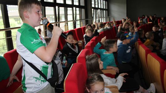 Mariusz Marcyniak (ChKS Chełm) i Michał Kobiałka (Chełmianka Chełm) spotkali się z fanami w bibliotece [GALERIA ZDJĘĆ]