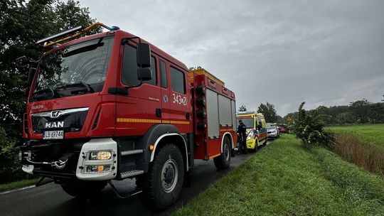 Wypadek w ulewnym deszczu. Życia nauczycielki nie udało się uratować [ZDJĘCIA]