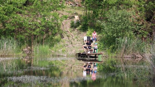 Zawody wędkarskie dla dzieci w gminie Białopole [GALERIA ZDJĘĆ]