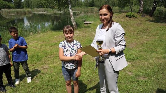 Zawody wędkarskie dla dzieci w gminie Białopole [GALERIA ZDJĘĆ]