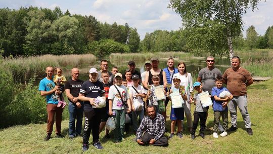 Zawody wędkarskie dla dzieci w gminie Białopole [GALERIA ZDJĘĆ]