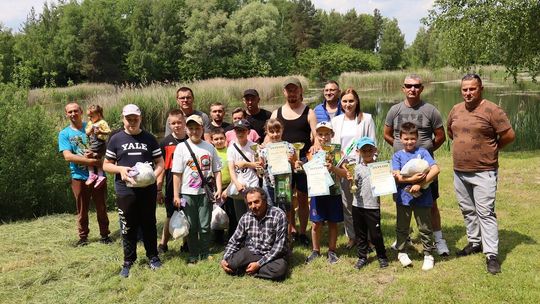 Zawody wędkarskie dla dzieci w gminie Białopole [GALERIA ZDJĘĆ]