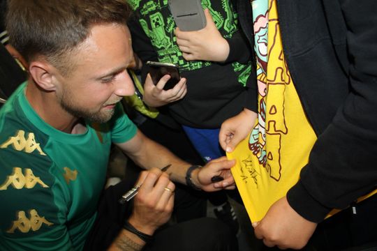 Mariusz Marcyniak (ChKS Chełm) i Michał Kobiałka (Chełmianka Chełm) spotkali się z fanami w bibliotece [GALERIA ZDJĘĆ]