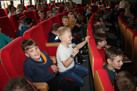 Mariusz Marcyniak (ChKS Chełm) i Michał Kobiałka (Chełmianka Chełm) spotkali się z fanami w bibliotece [GALERIA ZDJĘĆ]