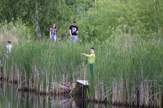 Zawody wędkarskie dla dzieci w gminie Białopole [GALERIA ZDJĘĆ]