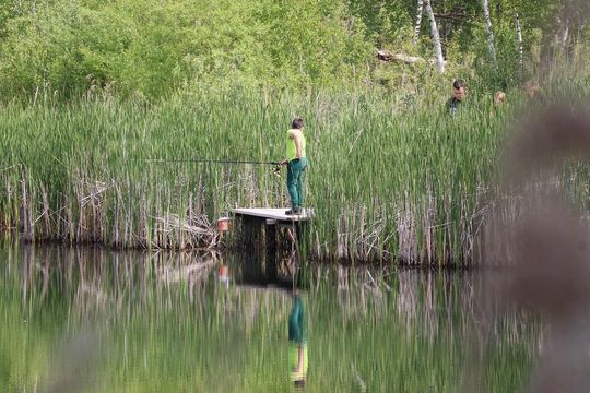 Zawody wędkarskie dla dzieci w gminie Białopole [GALERIA ZDJĘĆ]
