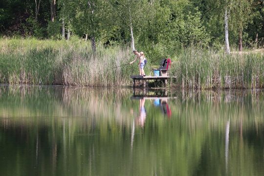 Zawody wędkarskie dla dzieci w gminie Białopole [GALERIA ZDJĘĆ]