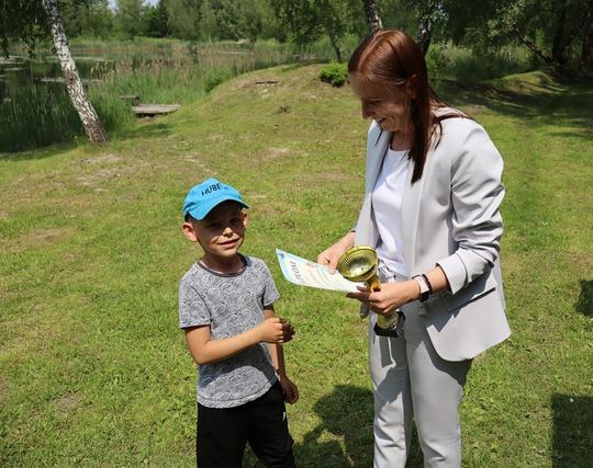 Zawody wędkarskie dla dzieci w gminie Białopole [GALERIA ZDJĘĆ]
