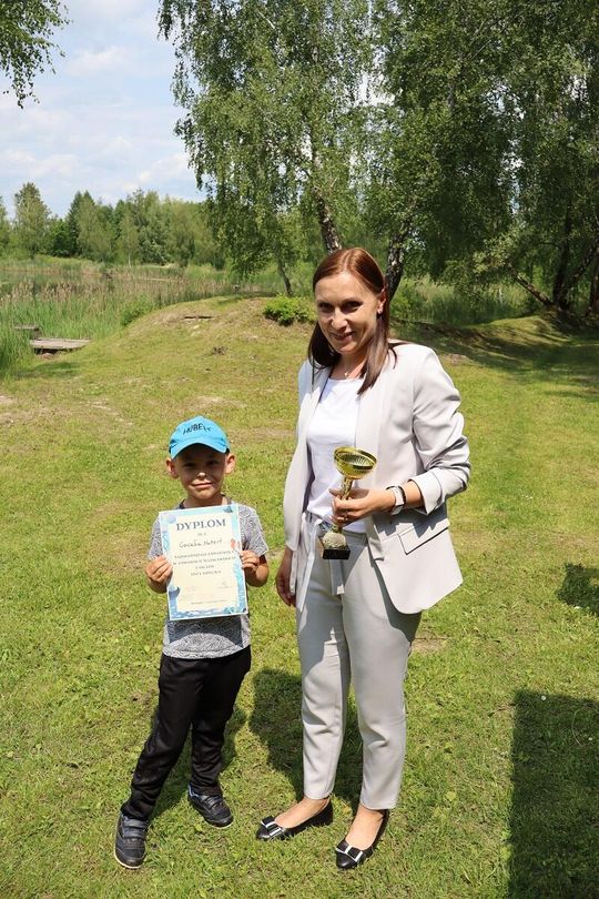 Zawody wędkarskie dla dzieci w gminie Białopole [GALERIA ZDJĘĆ]