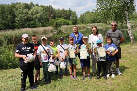 Zawody wędkarskie dla dzieci w gminie Białopole [GALERIA ZDJĘĆ]