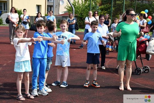 Krasnystaw. Rodzinny Piknik w Publicznej Szkole Podstawowej nr 4 „W rodzinie siła” [GALERIA ZDJĘĆ]