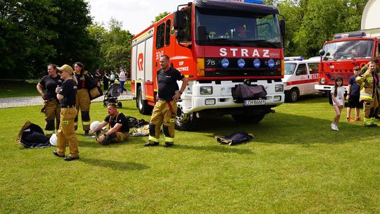 Radosny charytatywny Dzień Dziecka w Dorohusku. Zbierali pieniążki dla chorego Szymona [GALERIA ZDJĘĆ]