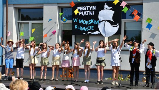 Festyn w morskim klimacie w Szkole Podstawowej nr 5 w Krasnymstawie [GALERIA ZDJĘĆ]