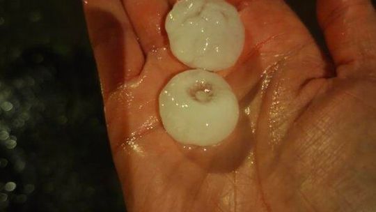 Nawałnica w powiecie krasnostawskim. Spadł grad wielkości piłeczek pingpongowych [GALERIA ZDJĘĆ]