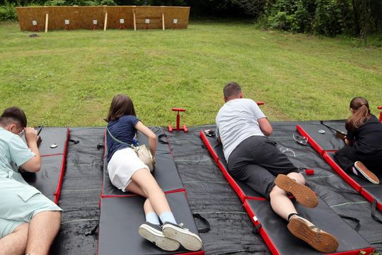 Radosny charytatywny Dzień Dziecka w Dorohusku. Zbierali pieniążki dla chorego Szymona [GALERIA ZDJĘĆ]