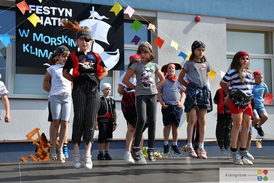 Festyn w morskim klimacie w Szkole Podstawowej nr 5 w Krasnymstawie [GALERIA ZDJĘĆ]