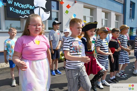 Festyn w morskim klimacie w Szkole Podstawowej nr 5 w Krasnymstawie [GALERIA ZDJĘĆ]