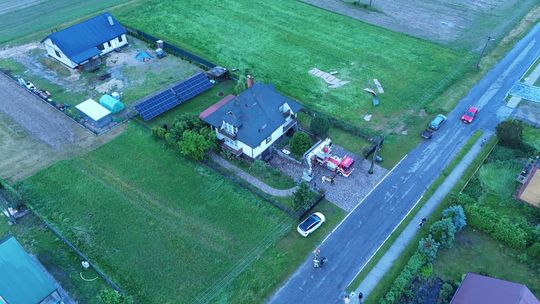 Pow. włodawski. Armagedon w Różańce. Wichura zrywała dachy, powalała drzewa [ZDJĘCIA]