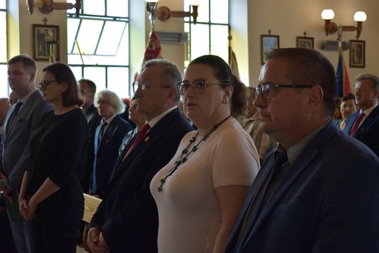 Gm. Gorzków. Odsłonięcie tablicy pamięci Sybiraków w Bobrowem [GALERIA ZDJĘĆ]