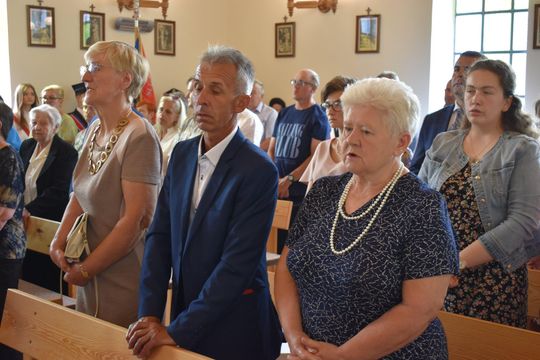 Gm. Gorzków. Odsłonięcie tablicy pamięci Sybiraków w Bobrowem [GALERIA ZDJĘĆ]