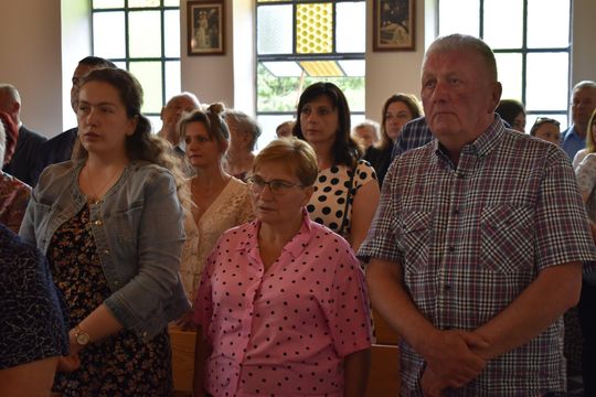 Gm. Gorzków. Odsłonięcie tablicy pamięci Sybiraków w Bobrowem [GALERIA ZDJĘĆ]