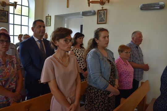Gm. Gorzków. Odsłonięcie tablicy pamięci Sybiraków w Bobrowem [GALERIA ZDJĘĆ]