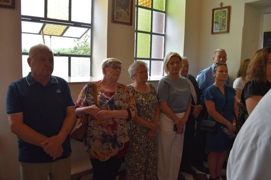 Gm. Gorzków. Odsłonięcie tablicy pamięci Sybiraków w Bobrowem [GALERIA ZDJĘĆ]