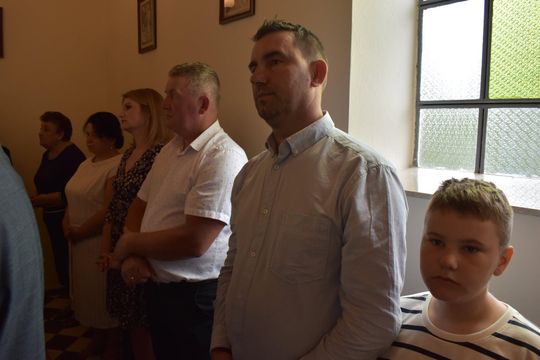 Gm. Gorzków. Odsłonięcie tablicy pamięci Sybiraków w Bobrowem [GALERIA ZDJĘĆ]