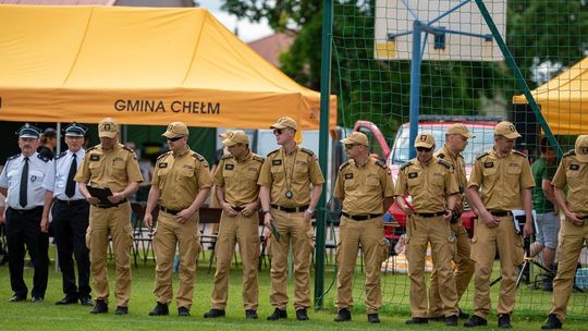 Gm. Chełm. Powiatowe Zawody Młodzieżowych Drużyn Pożarniczych [GALERIA ZDJĘĆ]