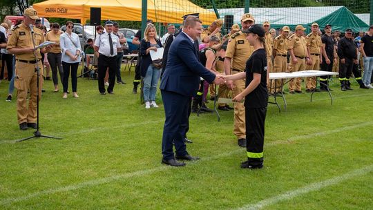 Gm. Chełm. Powiatowe Zawody Młodzieżowych Drużyn Pożarniczych [GALERIA ZDJĘĆ]