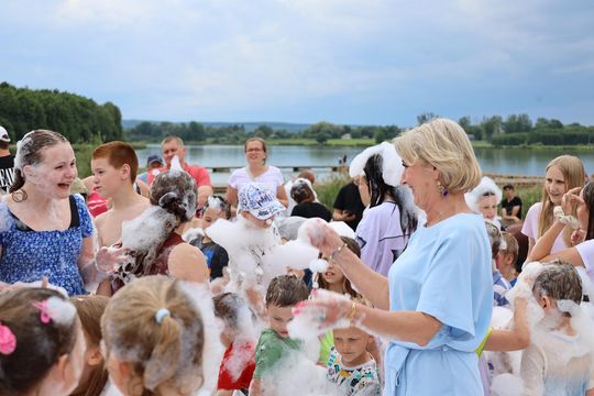 Gm. Leśniowice. Radosny Piknik Rodzinny nad Zalewem Maczuły w Horodysku! [GALERIA ZDJĘĆ]