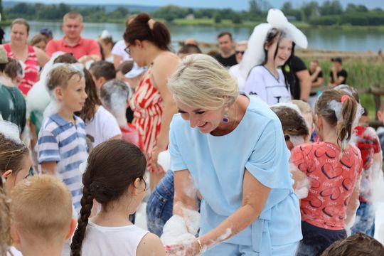 Gm. Leśniowice. Radosny Piknik Rodzinny nad Zalewem Maczuły w Horodysku! [GALERIA ZDJĘĆ]