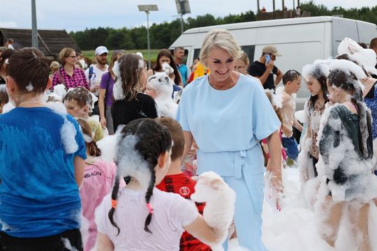 Gm. Leśniowice. Radosny Piknik Rodzinny nad Zalewem Maczuły w Horodysku! [GALERIA ZDJĘĆ]