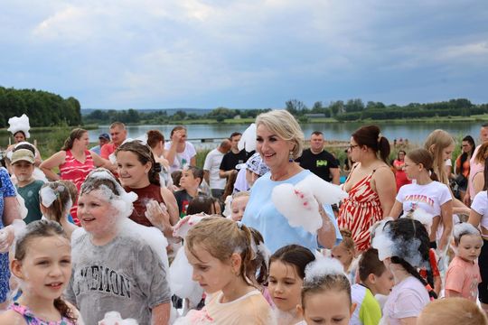 Gm. Leśniowice. Radosny Piknik Rodzinny nad Zalewem Maczuły w Horodysku! [GALERIA ZDJĘĆ]