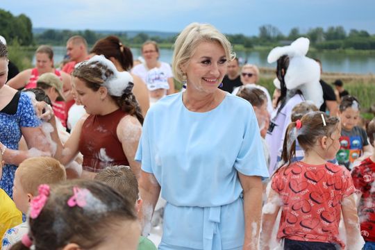 Gm. Leśniowice. Radosny Piknik Rodzinny nad Zalewem Maczuły w Horodysku! [GALERIA ZDJĘĆ]