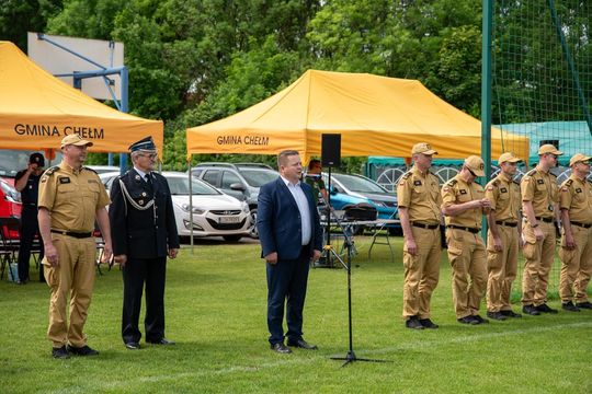 Gm. Chełm. Powiatowe Zawody Młodzieżowych Drużyn Pożarniczych [GALERIA ZDJĘĆ]