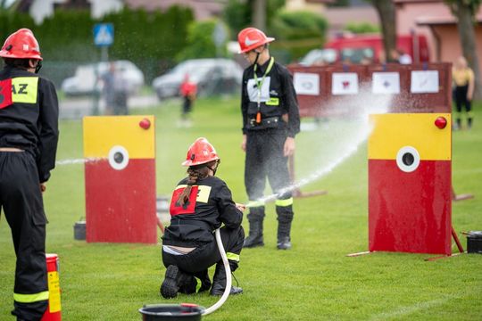Gm. Chełm. Powiatowe Zawody Młodzieżowych Drużyn Pożarniczych [GALERIA ZDJĘĆ]